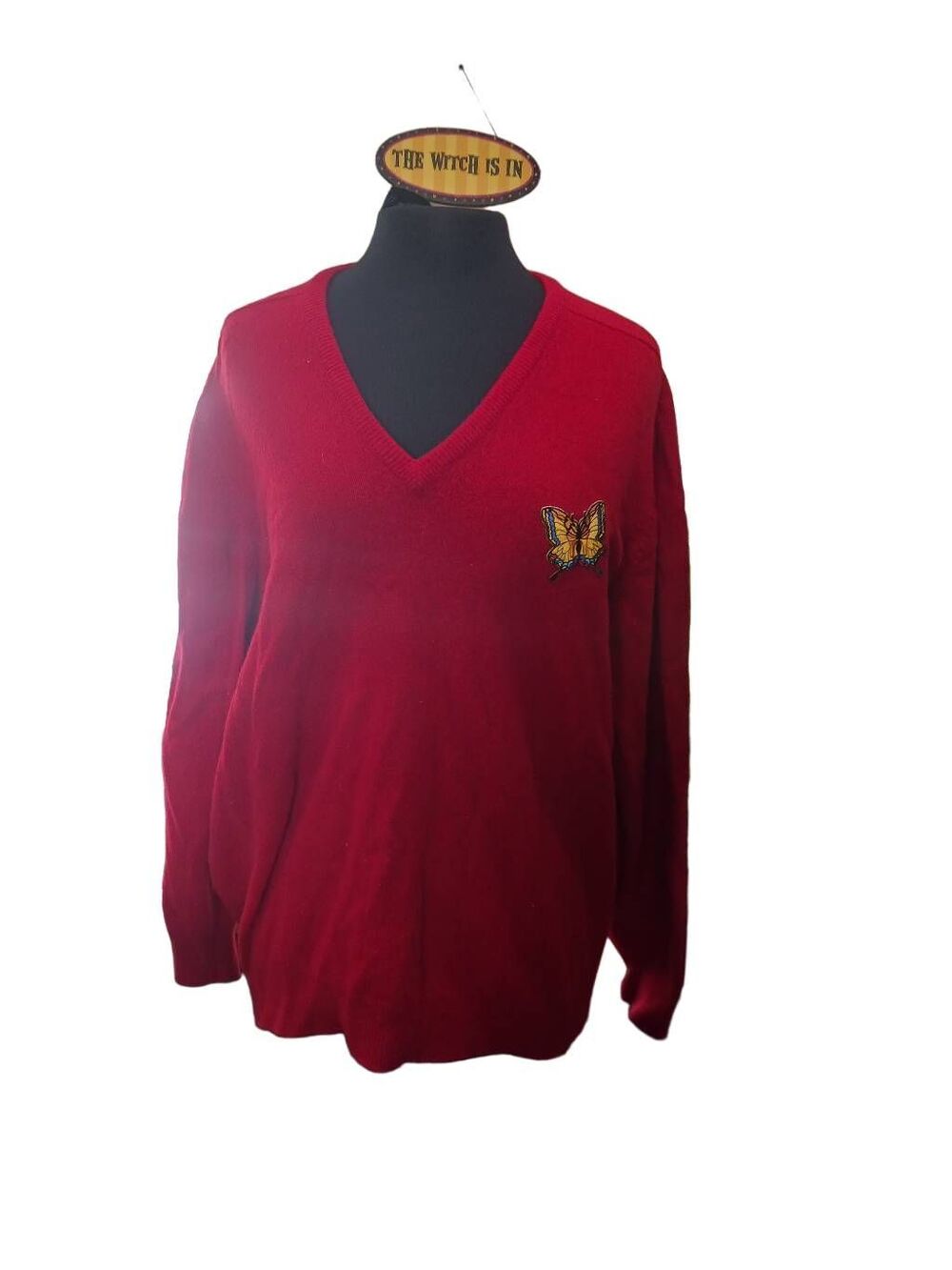 Scottish wool butterfly sweater Pringle of Scotland